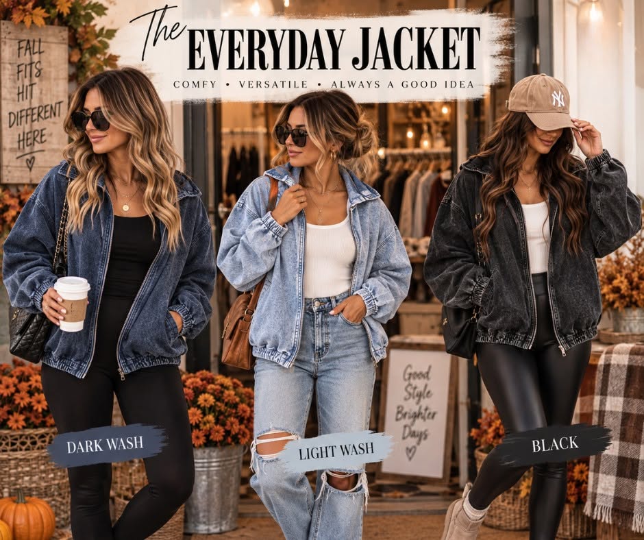 The Everyday Jacket *PRE-ORDER*