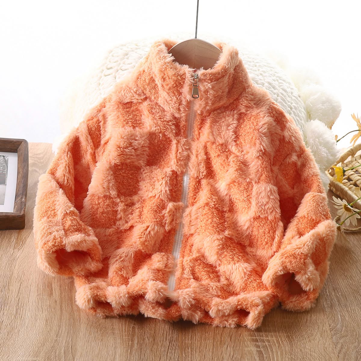Checker Teddy Bear Fleece *PRE-ORDER*