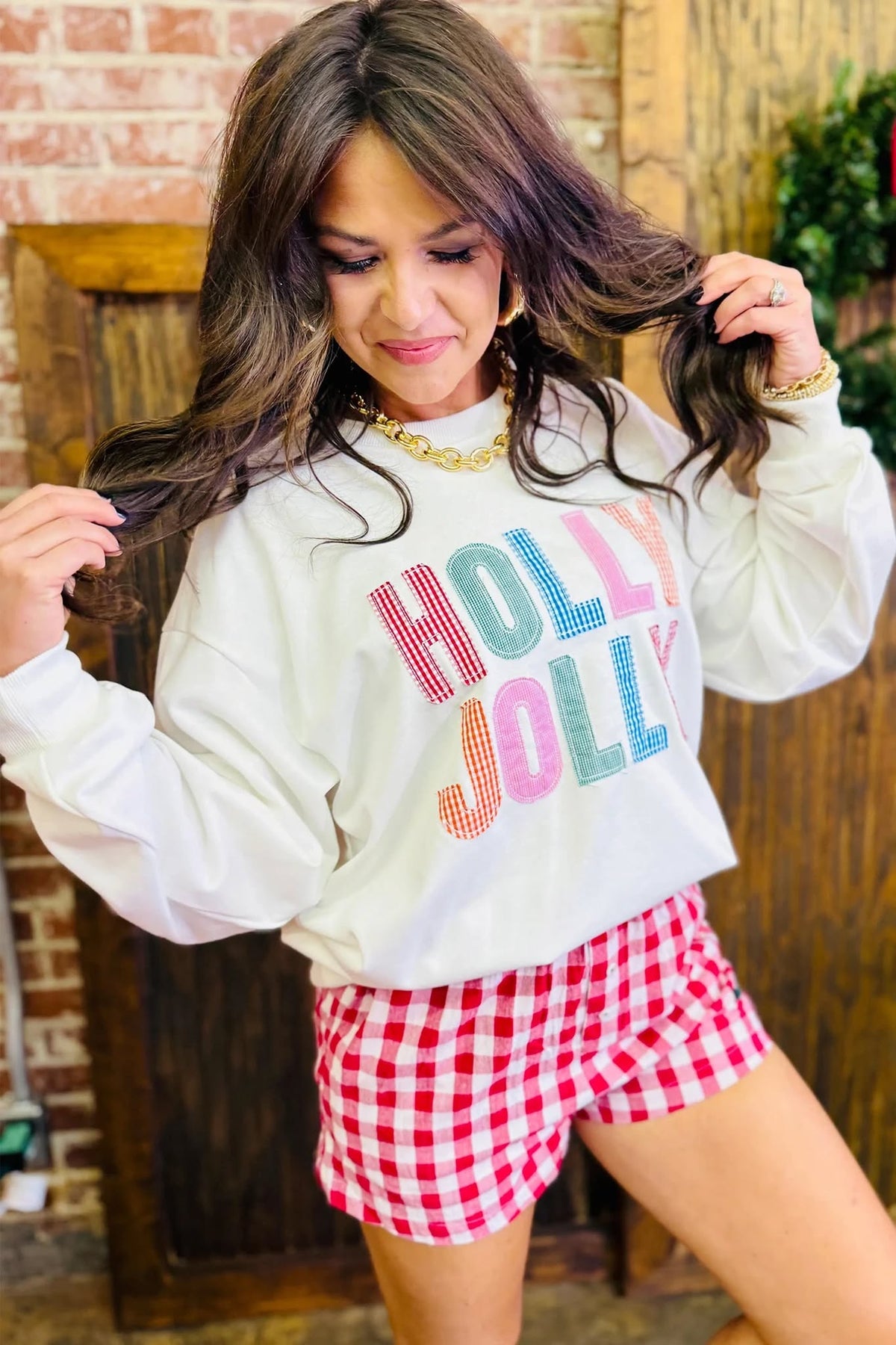 HOLLY JOLLY CREWNECK *PRE-ORDER*