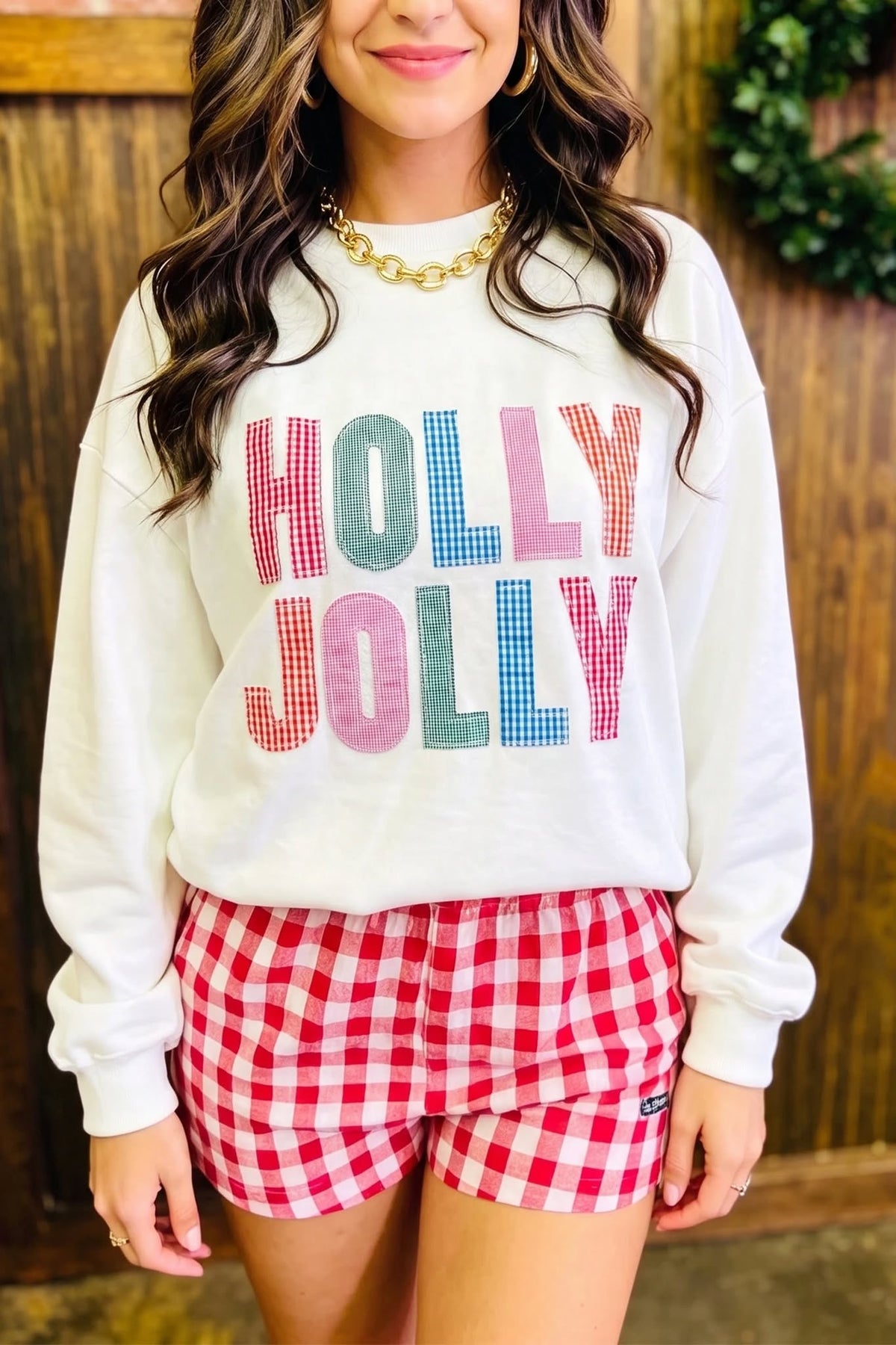 HOLLY JOLLY CREWNECK *PRE-ORDER*
