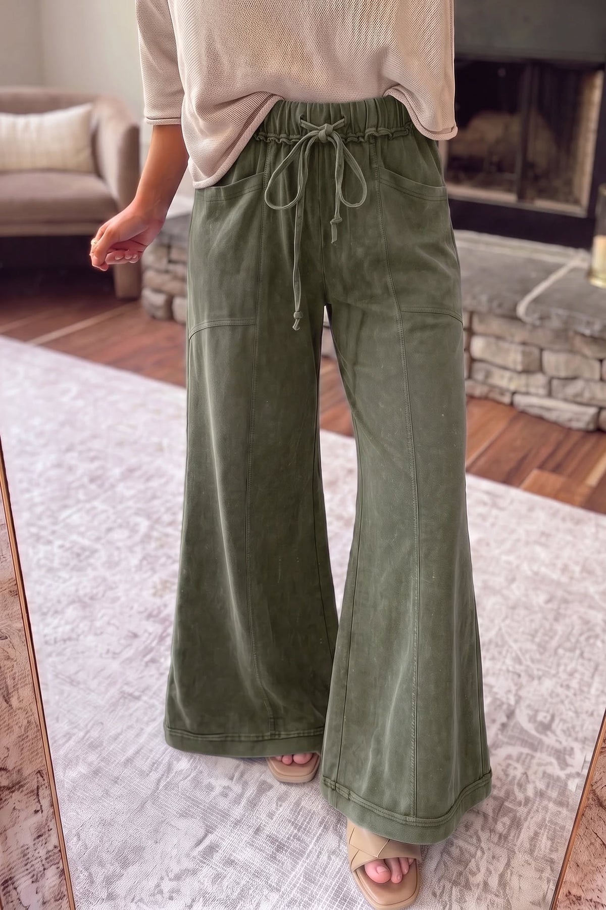 The Lainey Wide Leg Pants *PRE-ORDER*