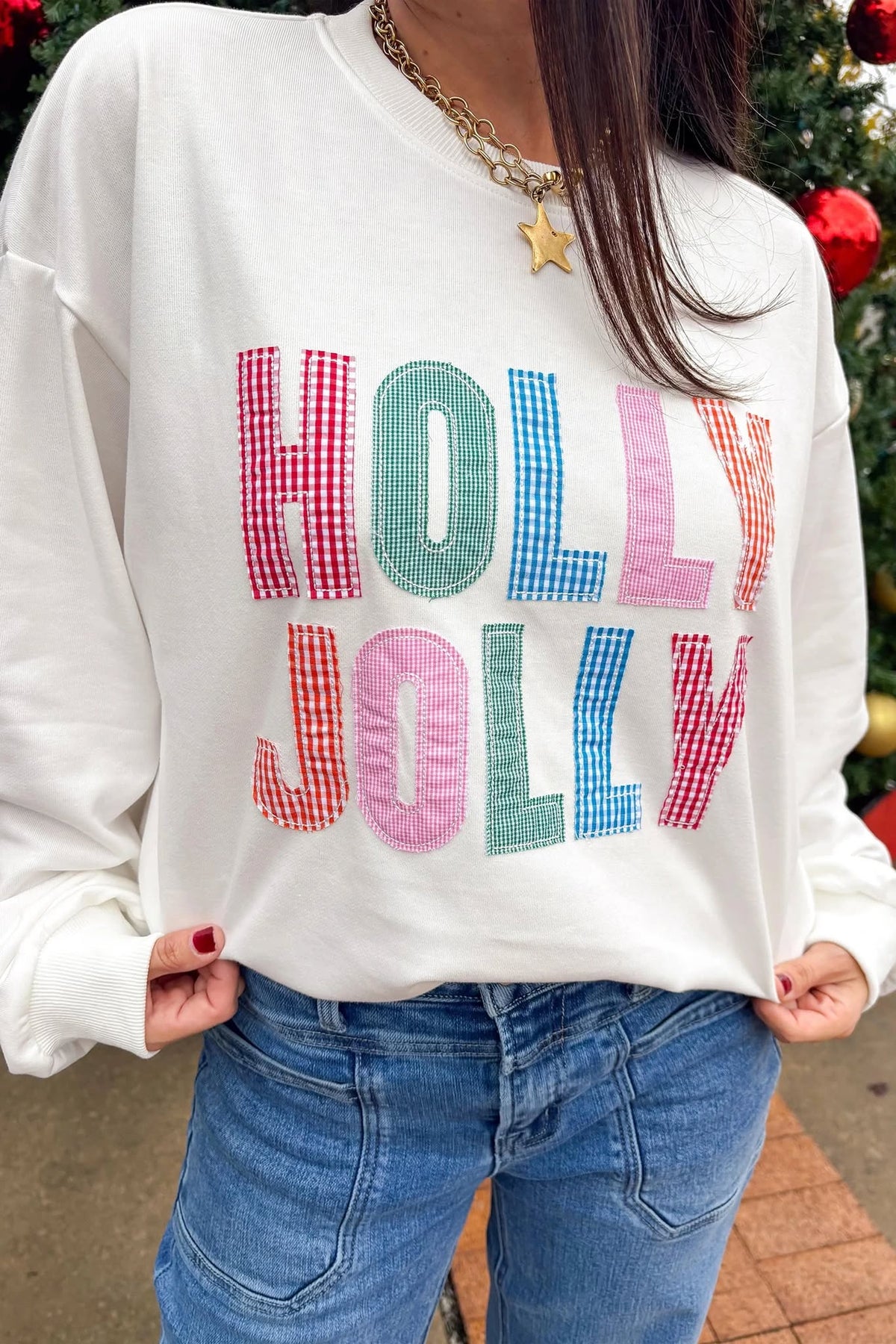 HOLLY JOLLY CREWNECK *PRE-ORDER*