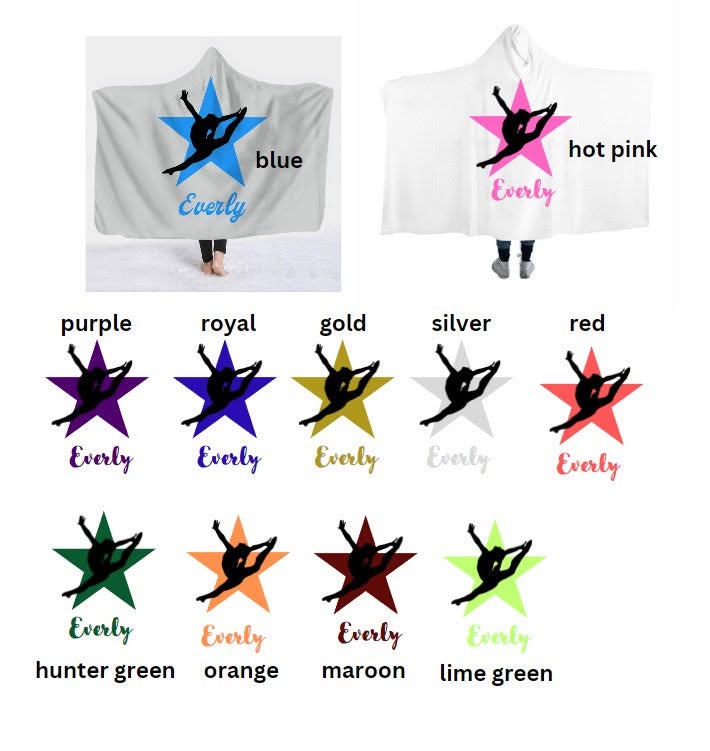 Custom Hooded Blankets *PRE-ORDER*