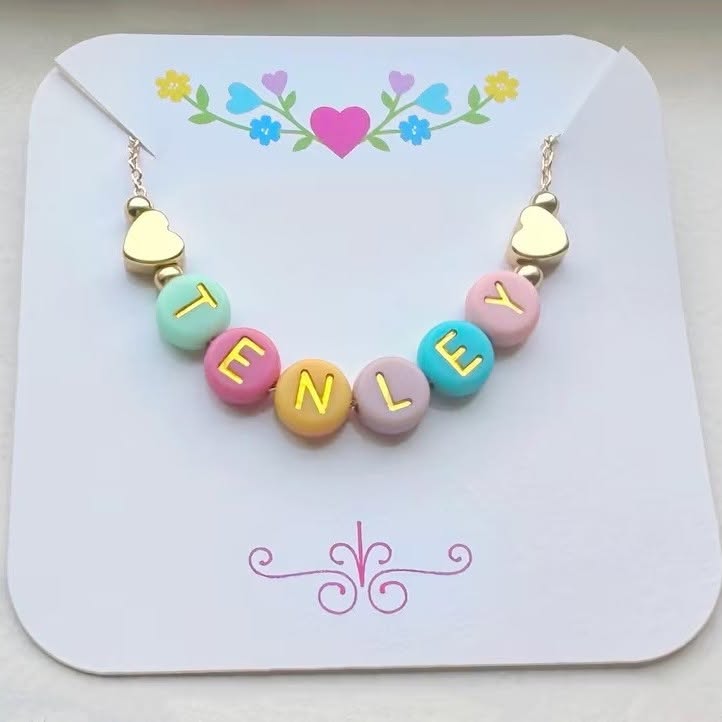 The Pastel Pop Name Necklace *PRE-ORDER*