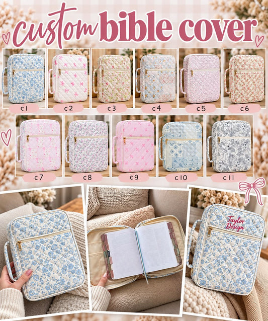 Custom Embroidered Bible Cases *PRE-ORDER*