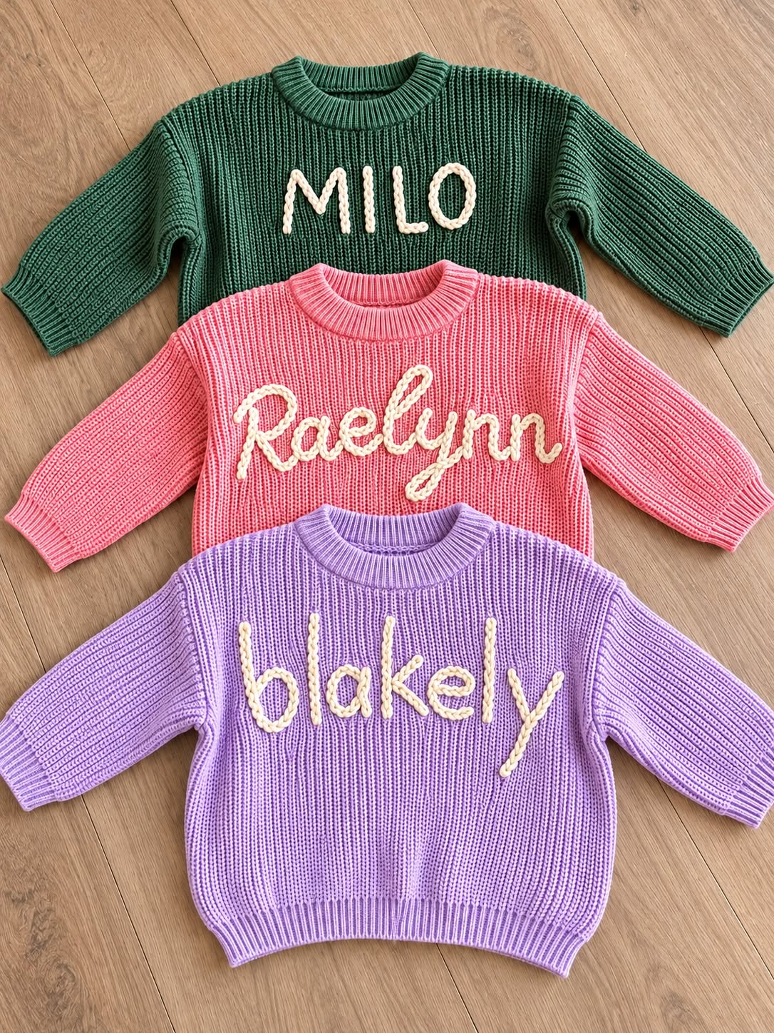 Custom Chunky Knit Oversized Sweater *PRE-ORDER*