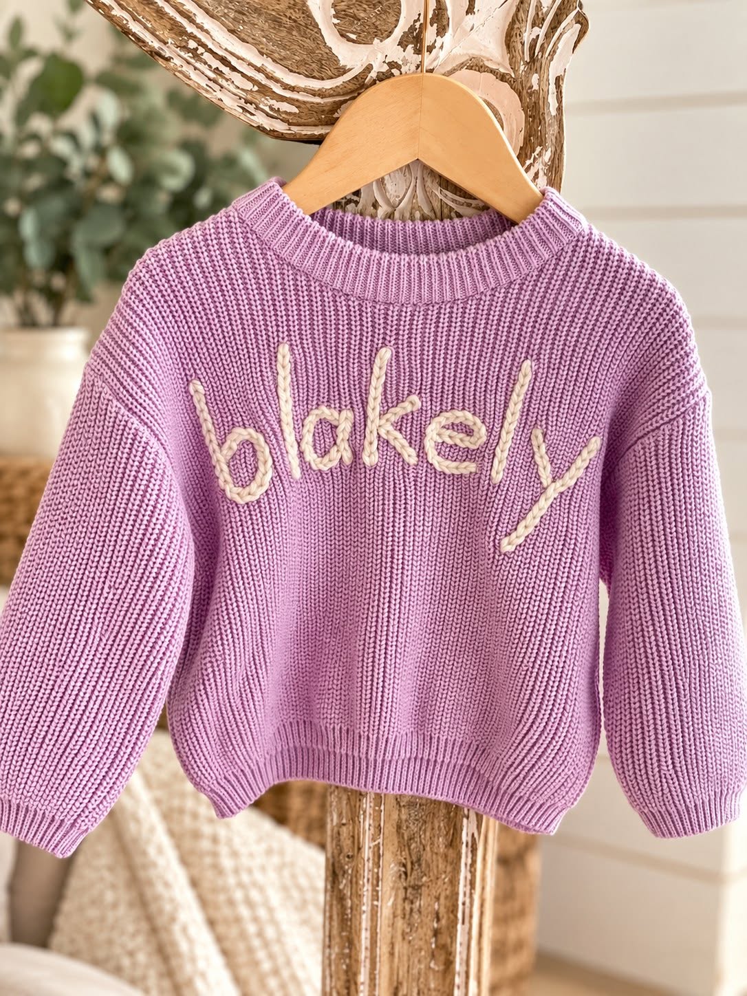 Custom Chunky Knit Oversized Sweater *PRE-ORDER*