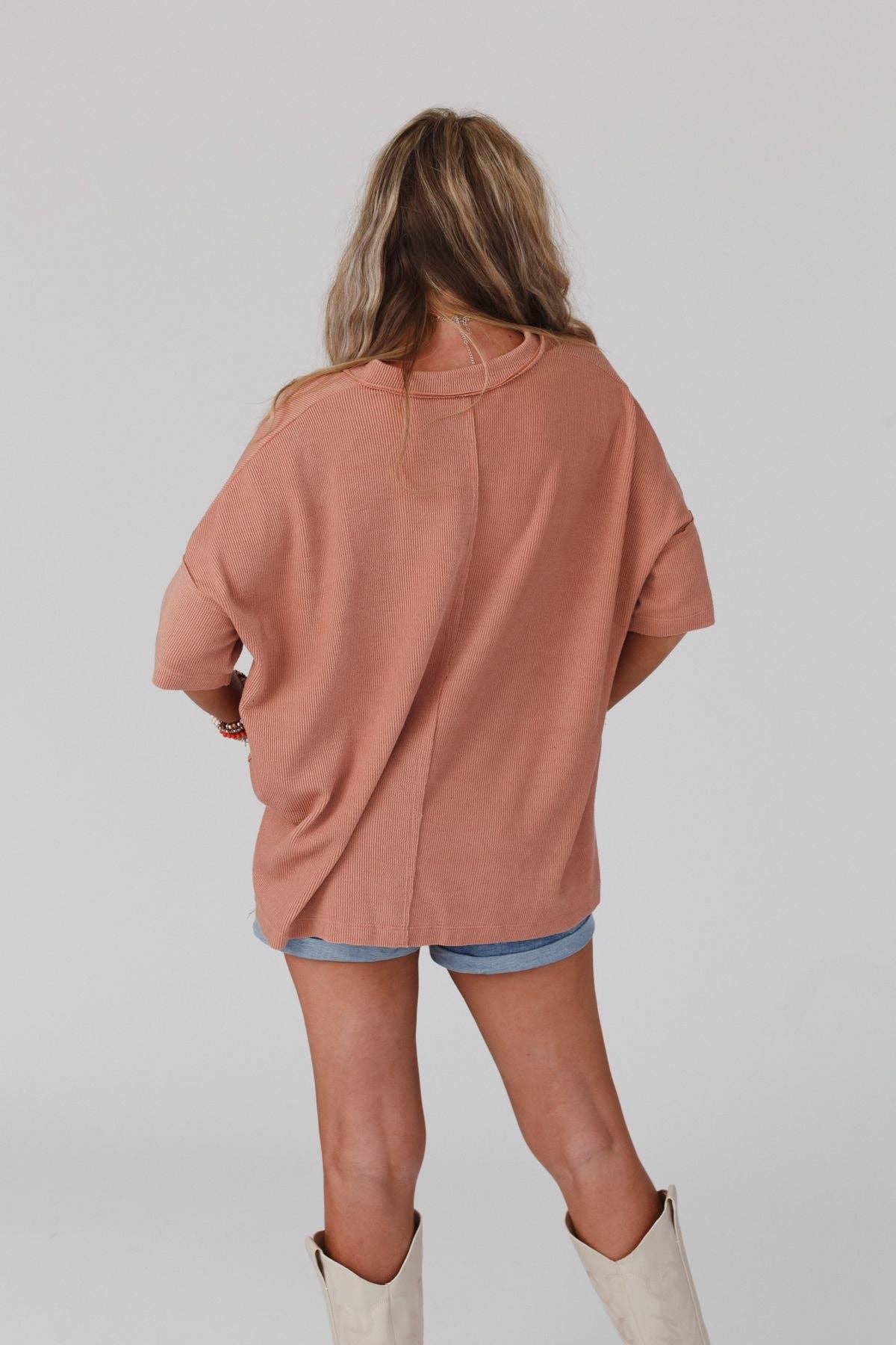 Wander Often Ribbed Tee
