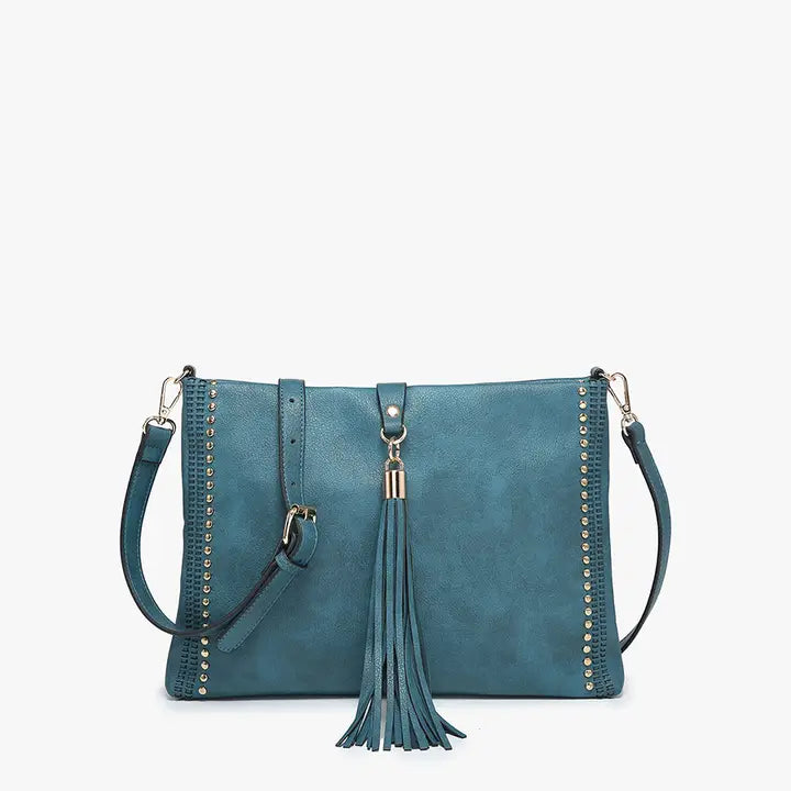 The Marie Crossbody- Peacock