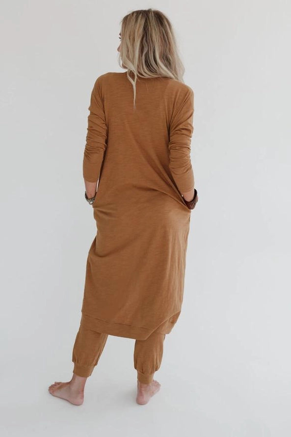 The Coffee Run Cardigan Set
