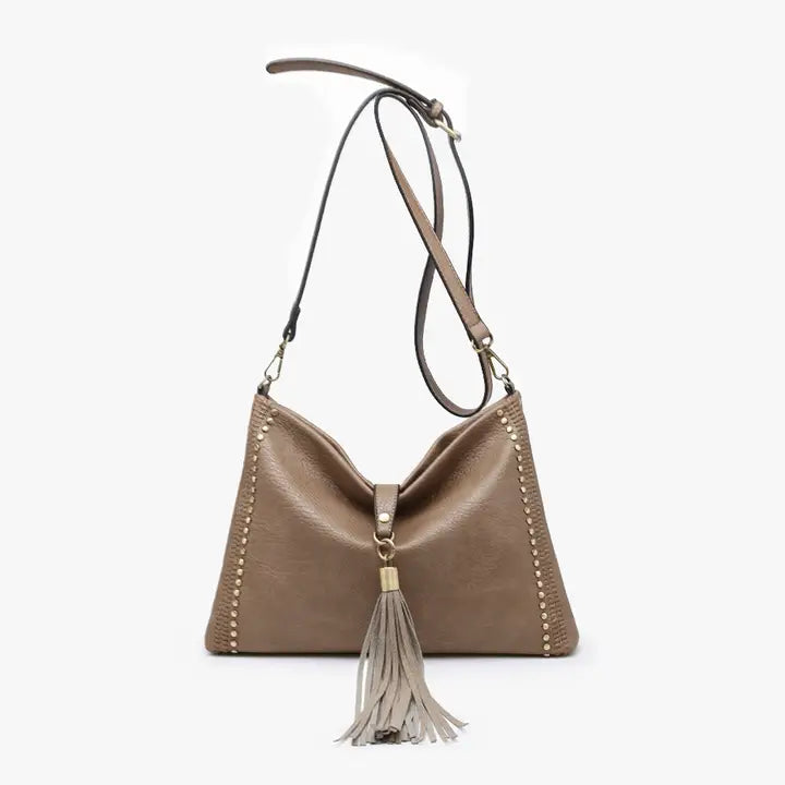 The Marie Crossbody- Taupe