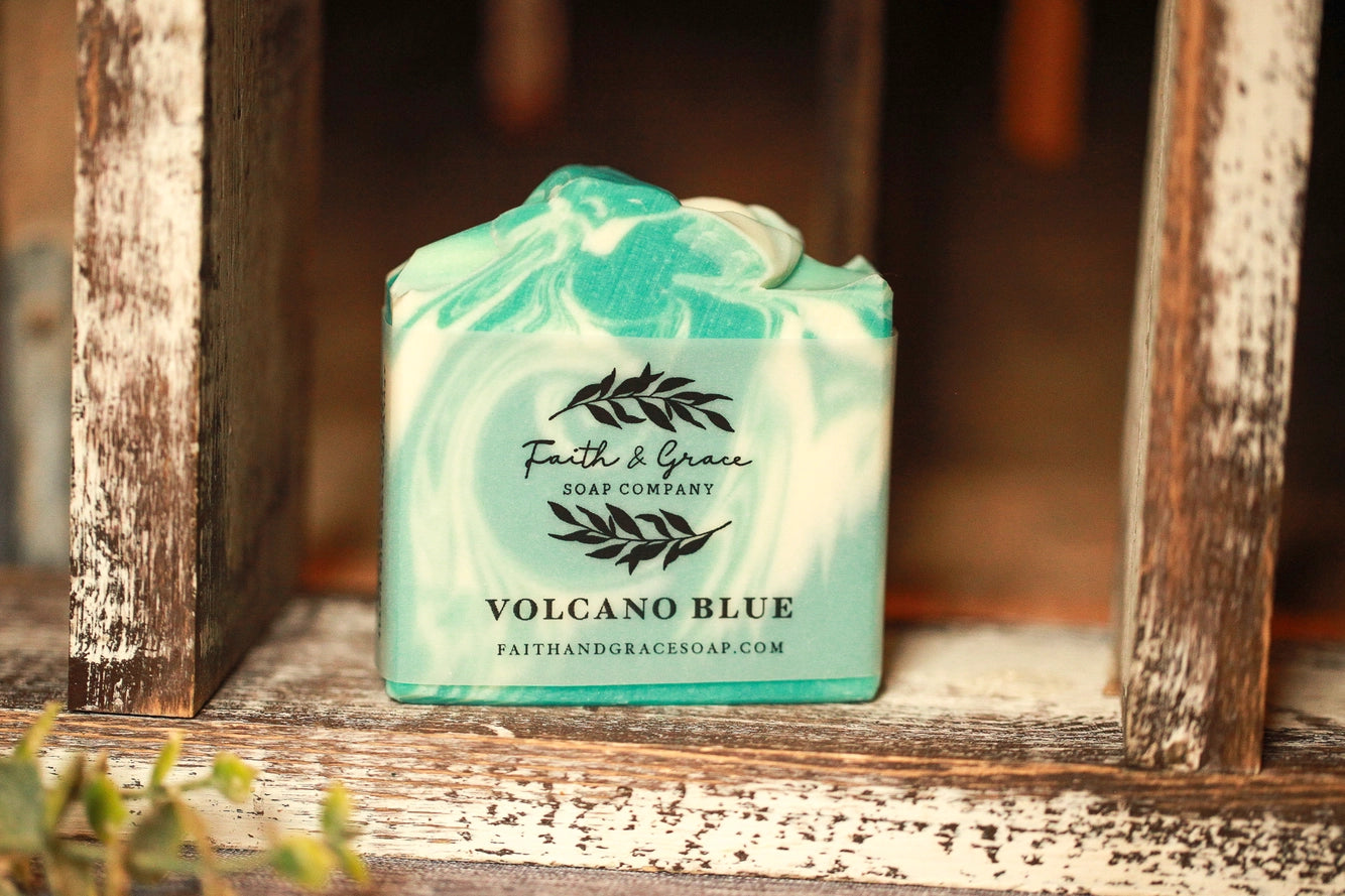 Blue Volcano Artisan Bar Soap