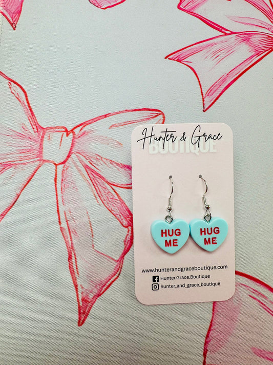 Hug Me Heart Earrings