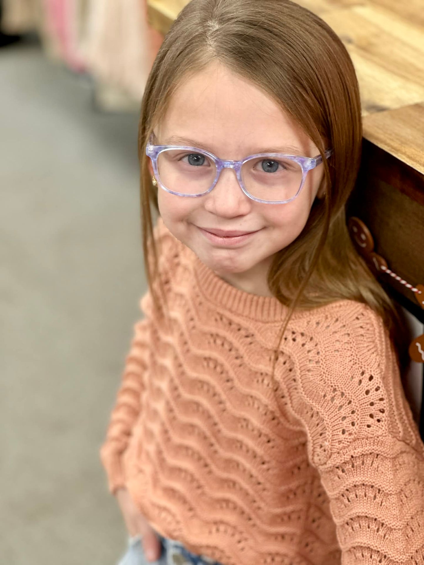 The Lena Wavy Knit Sweater