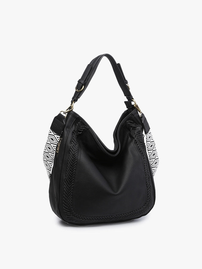 Aris Hobo/Crossbody - Black