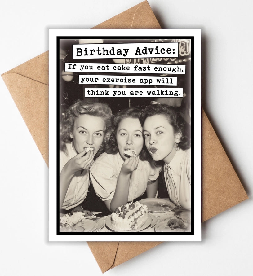 Birthday Advice Card