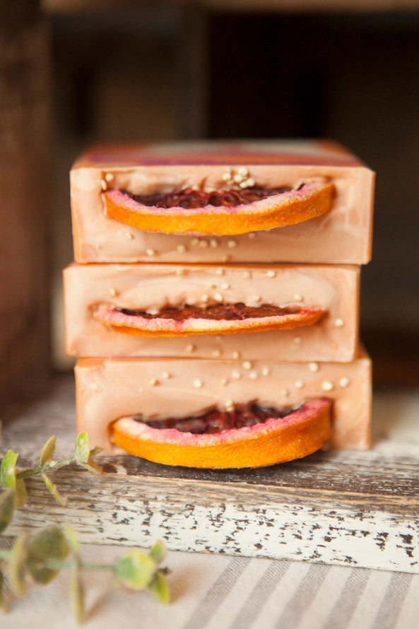 Blood Orange & Goji Berry Soap