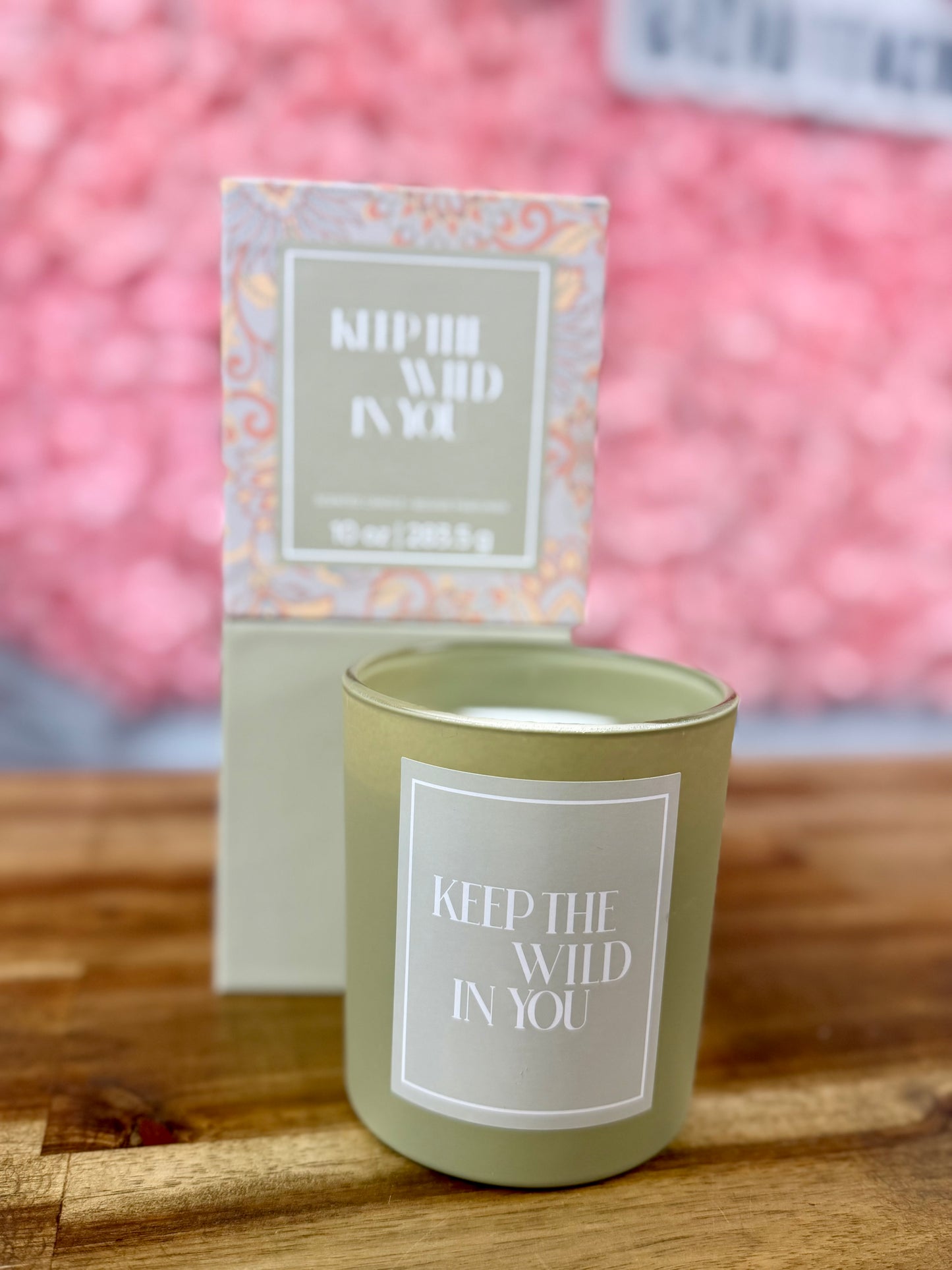 Keep the Wild in You Candle