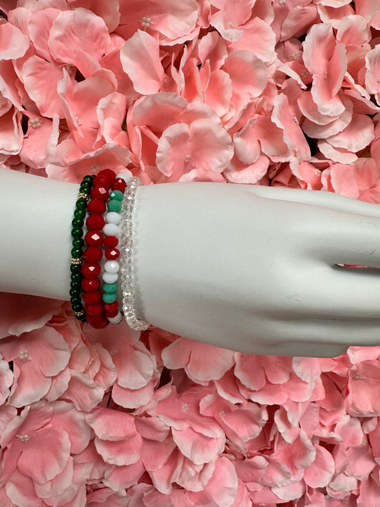 Peppermint Pop Bracelet Set