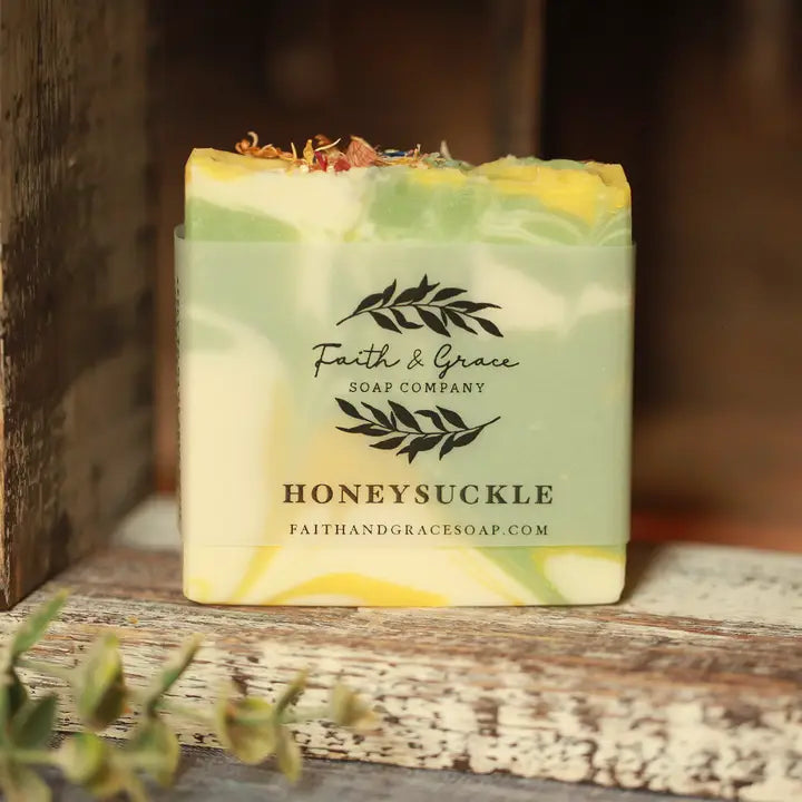 Honeysuckle Artisan Bar Soap