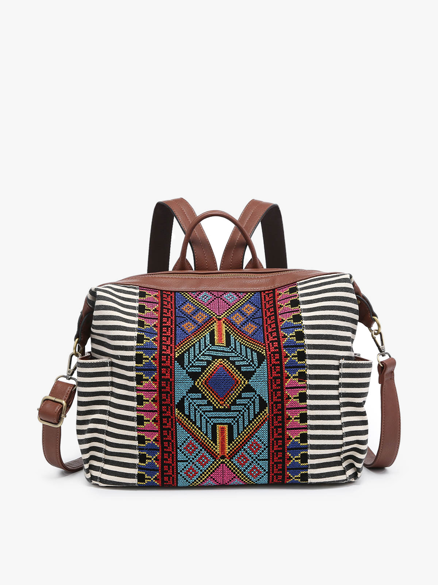 The Lexie Aztec Backpack/Satchel