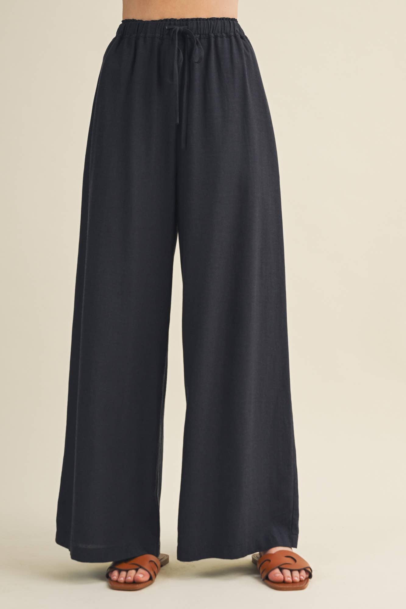Midnight Wide Leg Pants