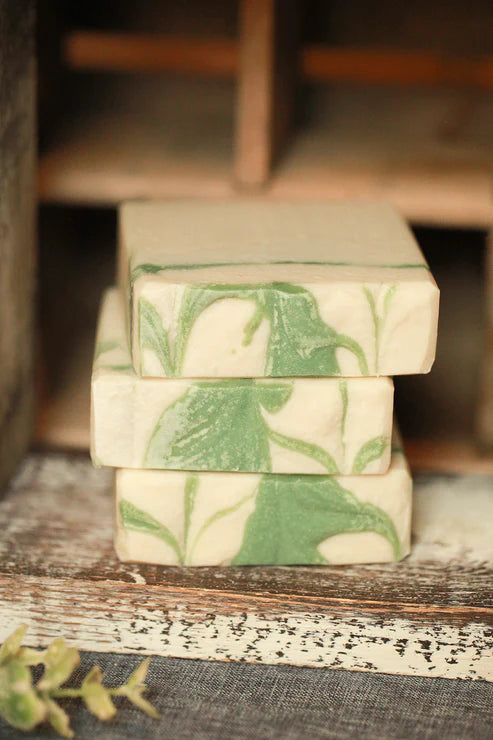 Glacier Mint Artisan Bar Soap, Tallow Soap