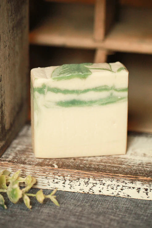 Glacier Mint Artisan Bar Soap, Tallow Soap