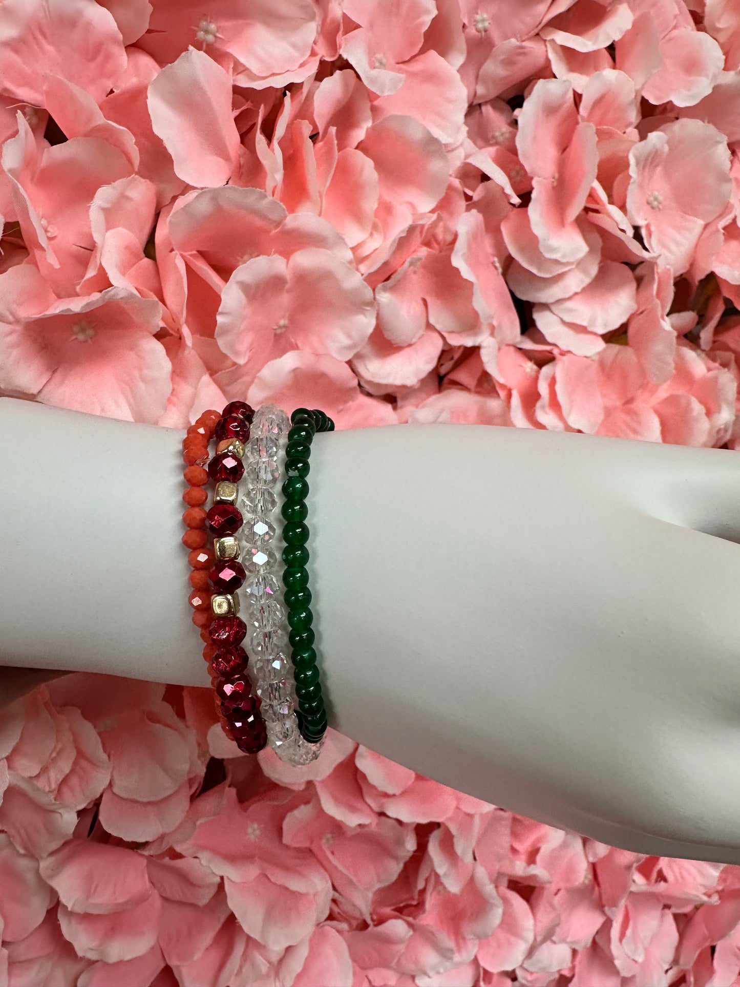 Gingerbread Glam Bracelet Set