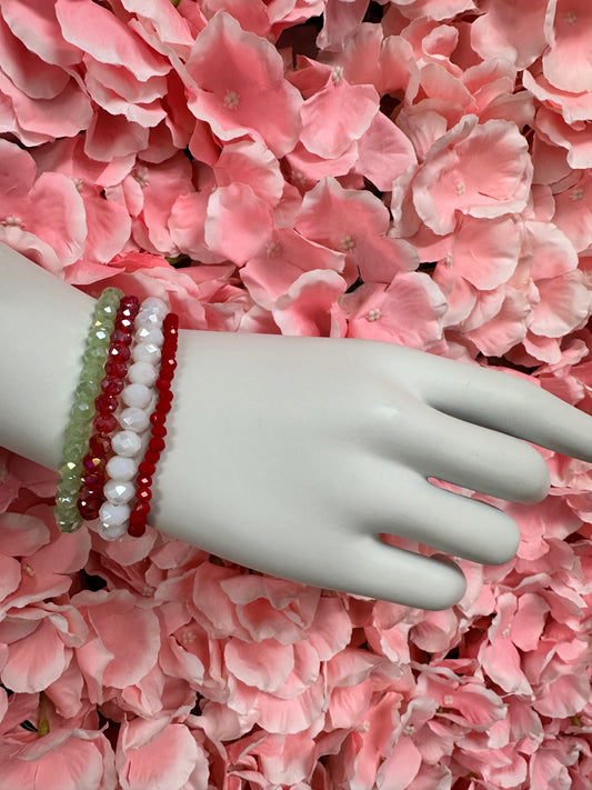 The Holly Jolly Bracelet Set