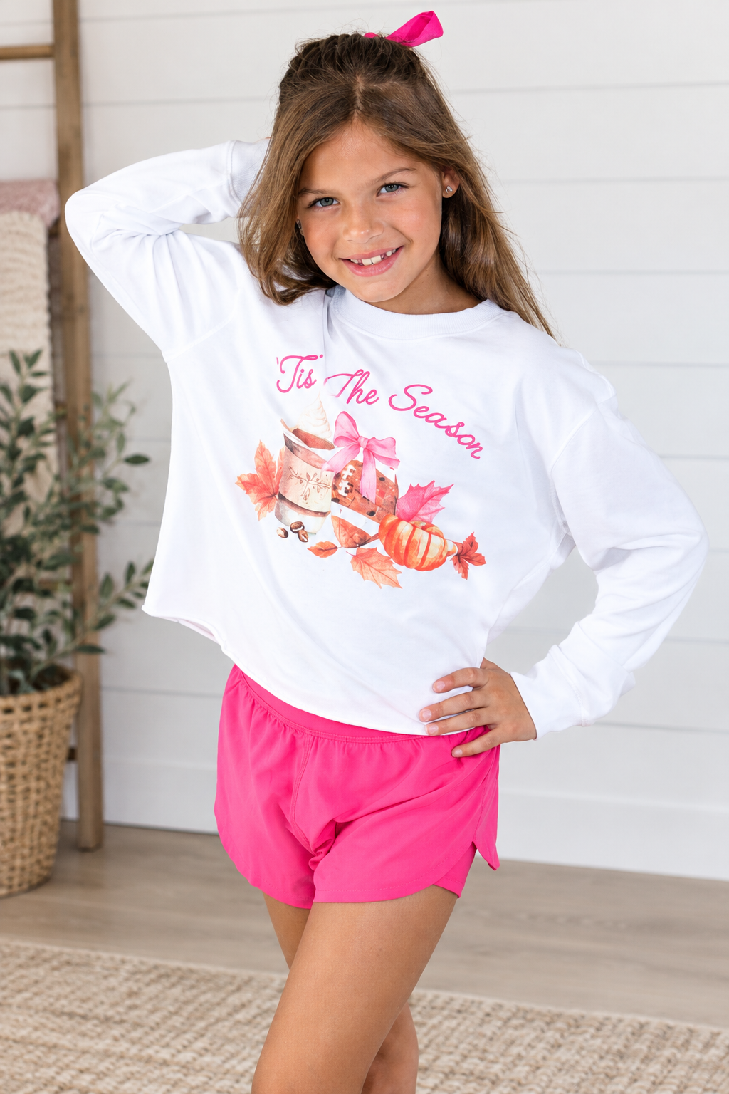 'Tis The Season Embroidery Sweatshirt