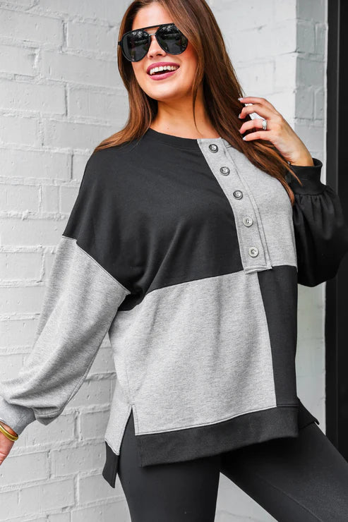 Baker Color Block Top