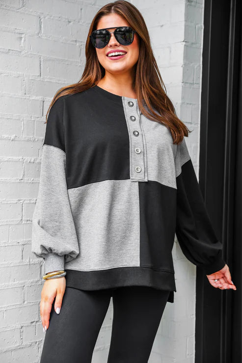 Baker Color Block Top