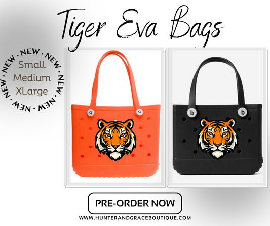 Tiger Eva Bags (3 Sizes) *PRE-ORDER*