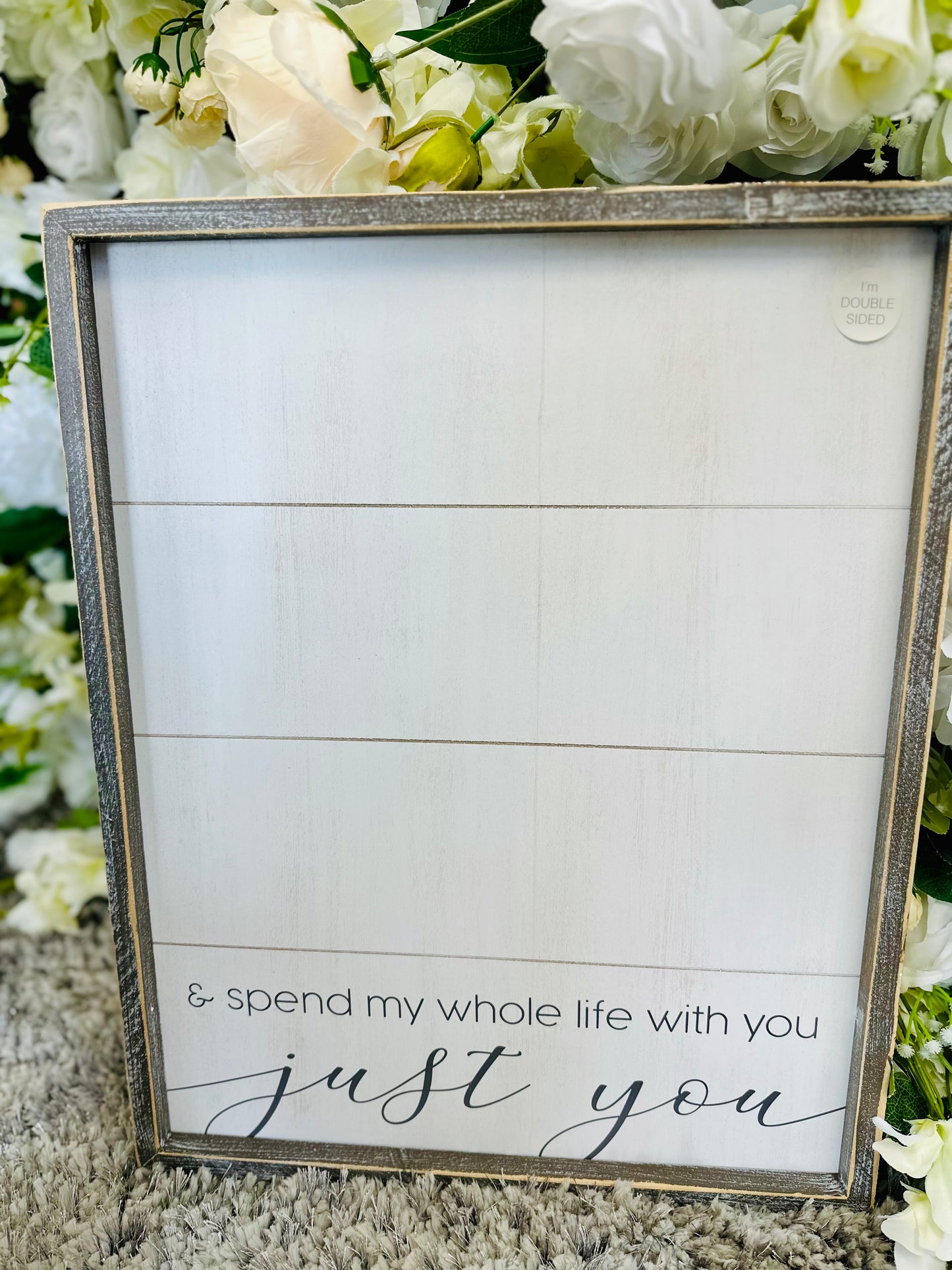 Celebrate Today Because... Everyday Is A Gift Reversible Sign