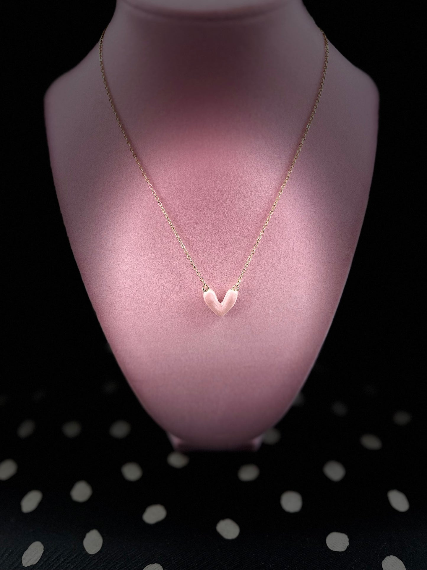 Spread The Love Necklace - Pink