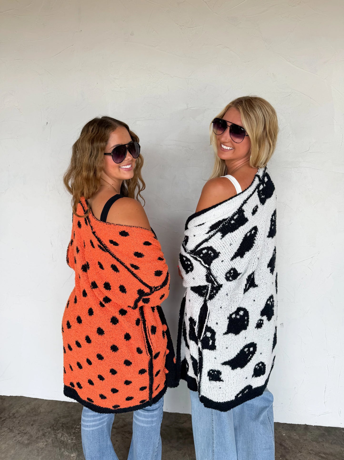 Boo Crew- POLKA DOT Cardigan