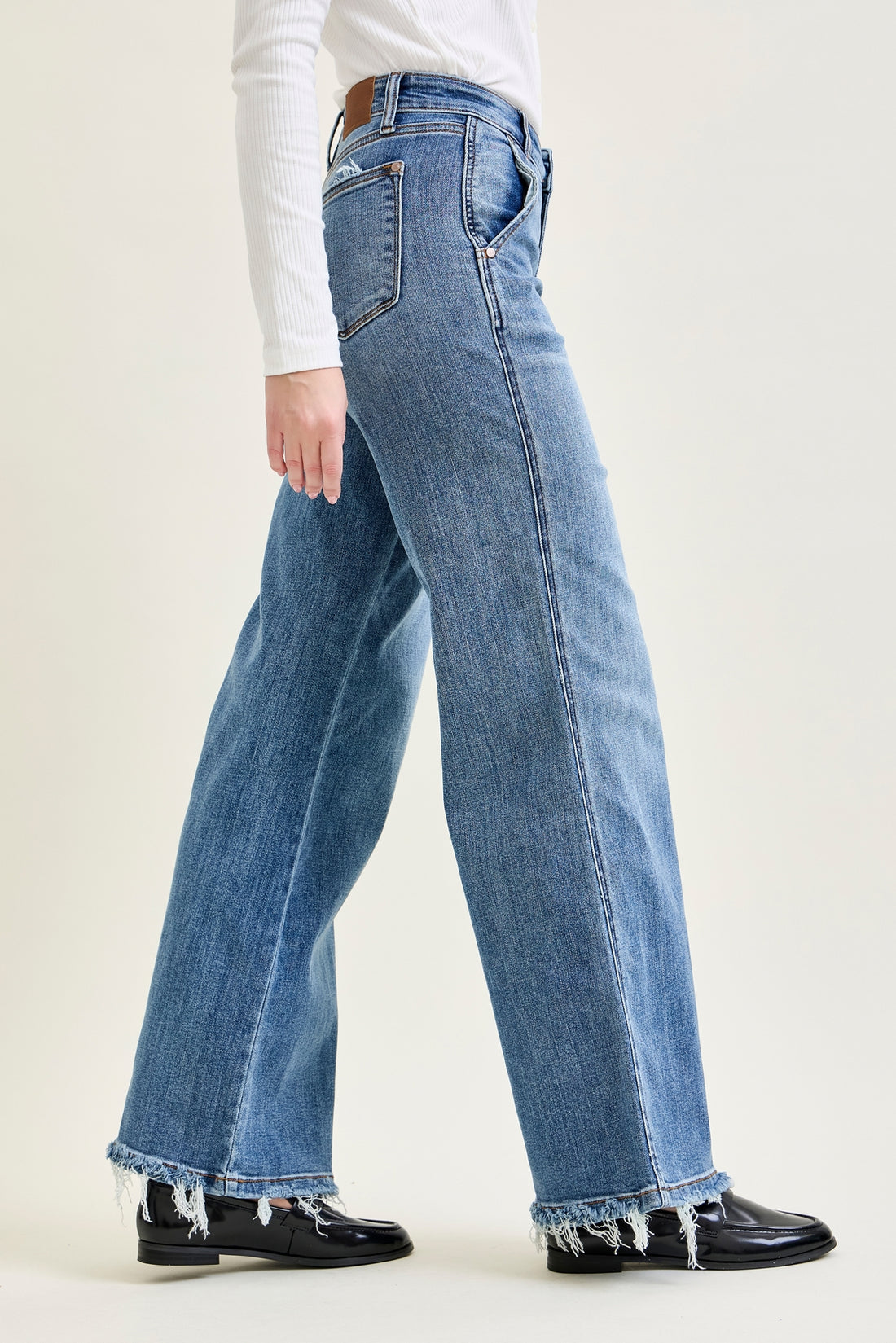 Judy Blue Sage High Rise Retro Wide Leg