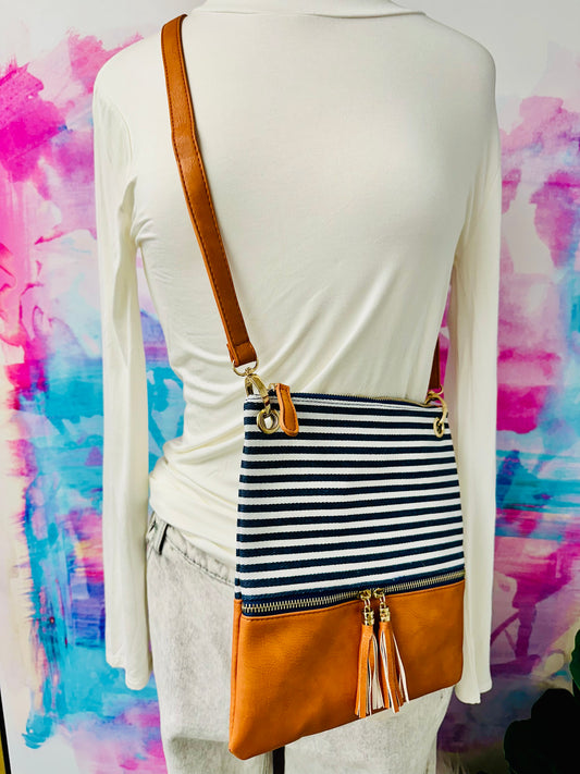 The Emma Crossbody - Navy