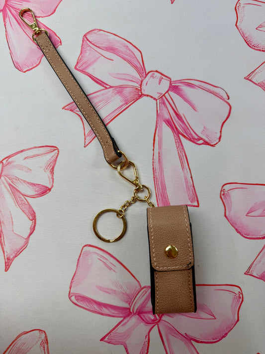 The Mini Glam Lipstick Keychain- Mauve