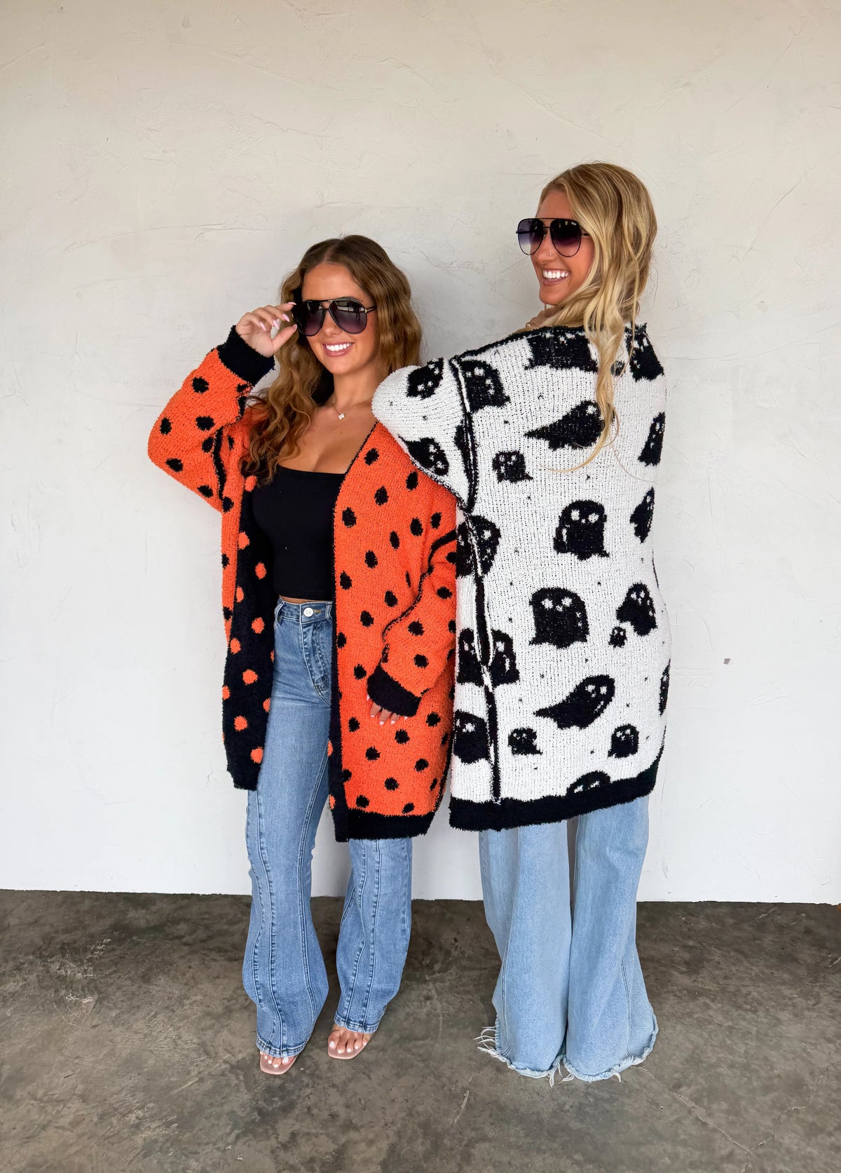 Boo Crew- POLKA DOT Cardigan