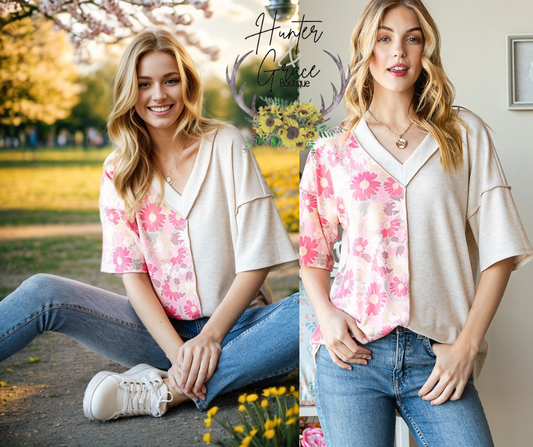 All About You Floral Top