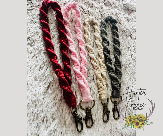 Macramé Keychain (4 Colors)