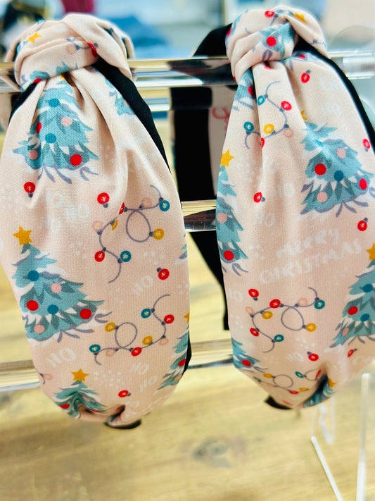 Neutral Christmas Headband