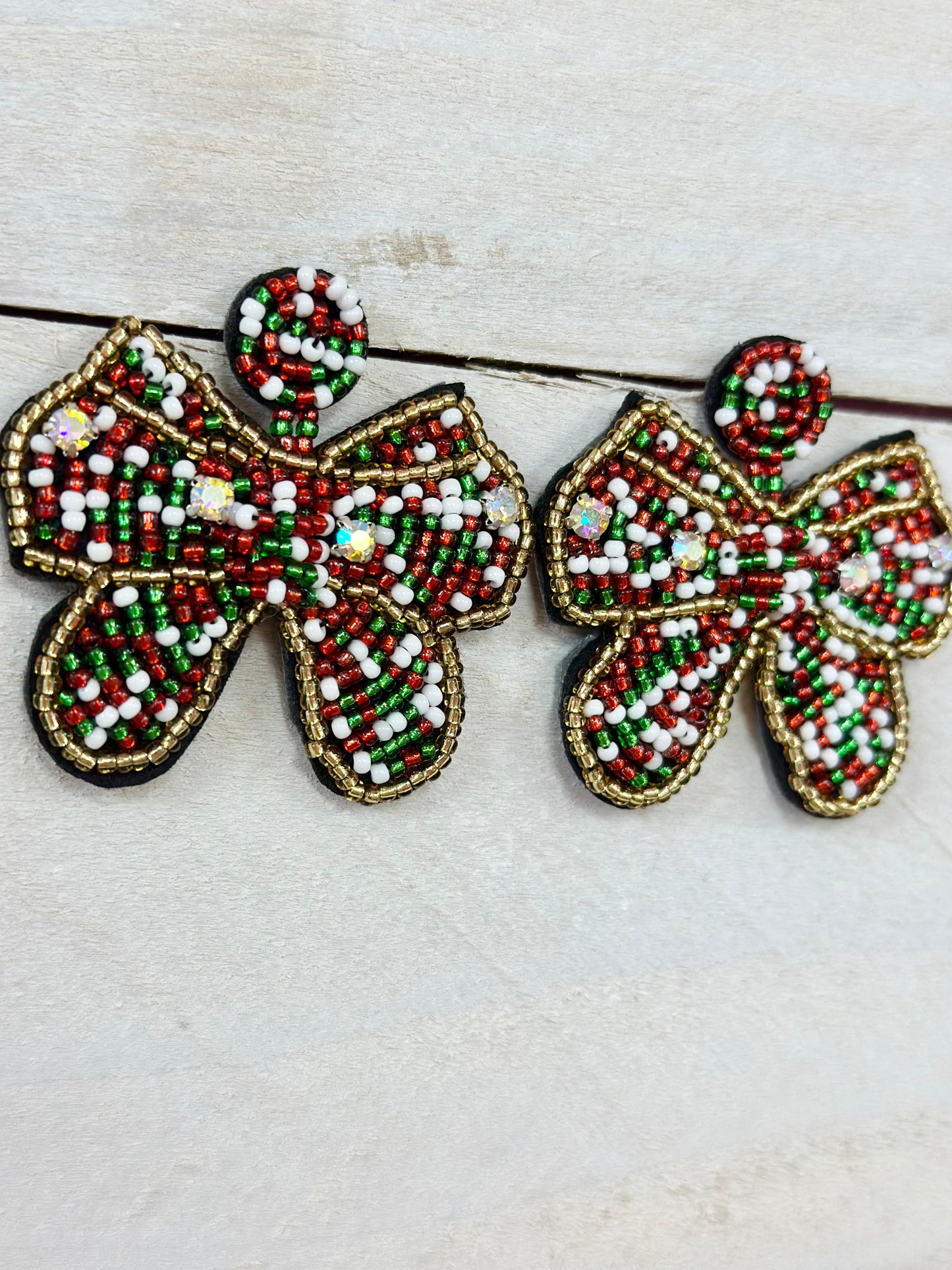 Christmas Bow Earrings