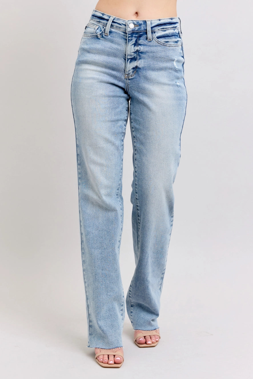 Judy Blue The Kallie MR Light Wash Jeans