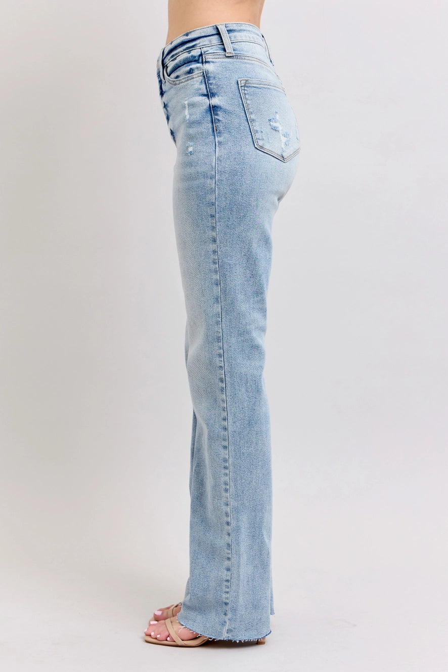 Judy Blue The Kallie MR Light Wash Jeans