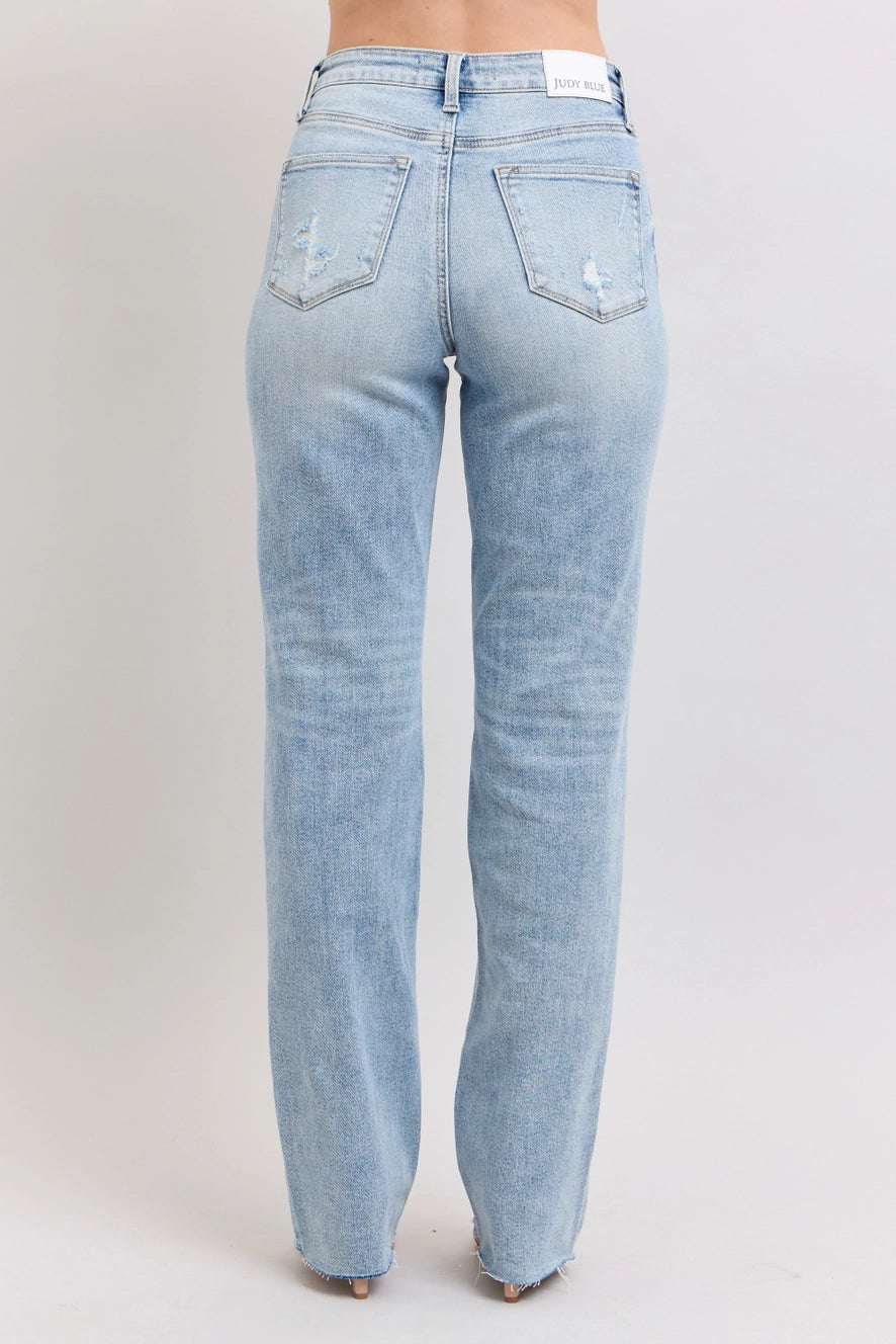Judy Blue The Kallie MR Light Wash Jeans