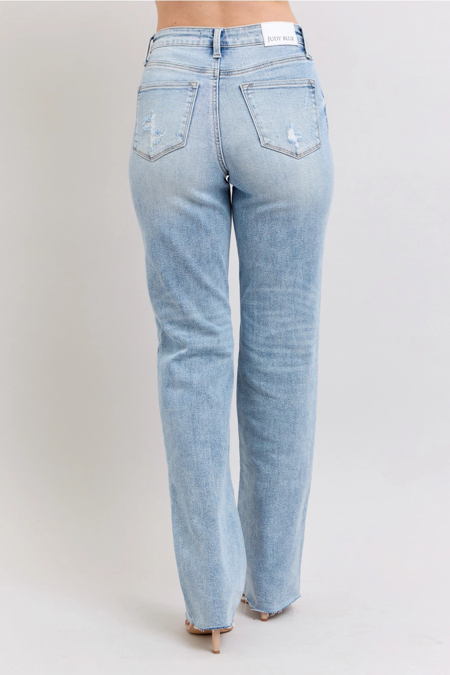 Judy Blue The Kallie MR Light Wash Jeans