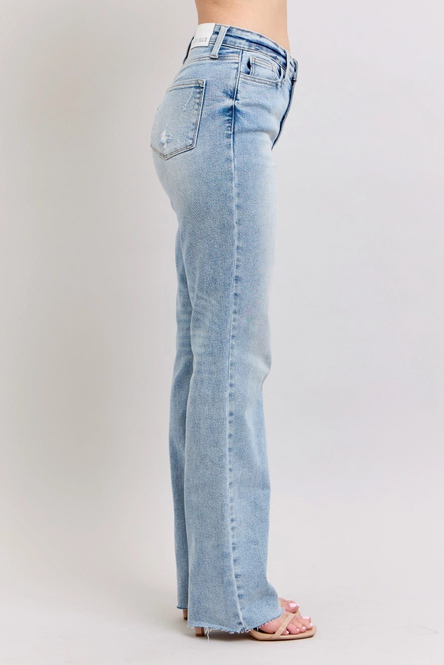 Judy Blue The Kallie MR Light Wash Jeans